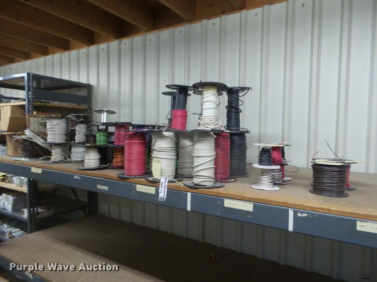 image for item DB9759 (53) spools of wire