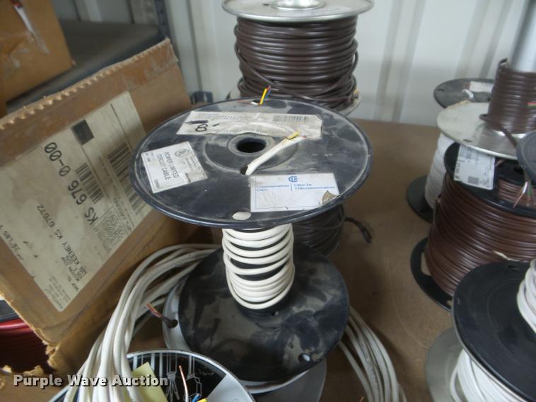 image for item DB9759 (53) spools of wire