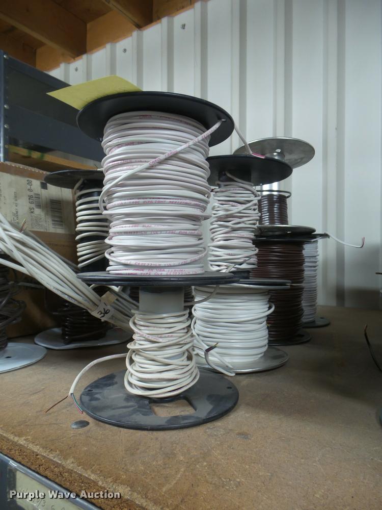 image for item DB9759 (53) spools of wire