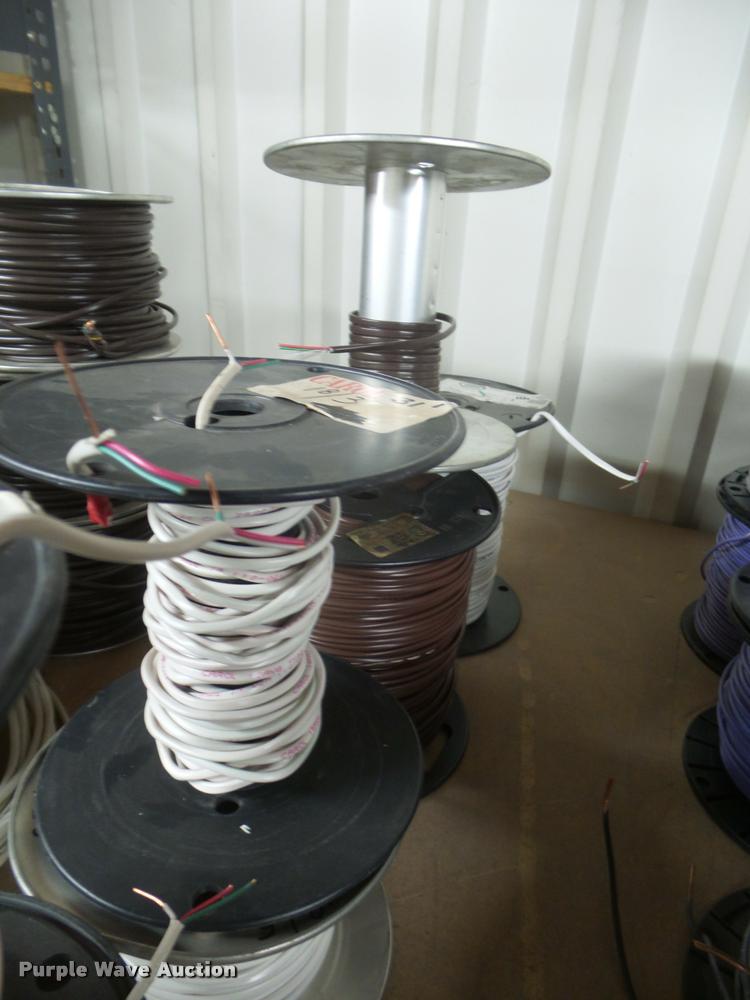 image for item DB9759 (53) spools of wire