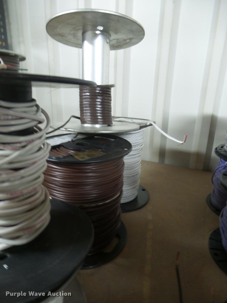 image for item DB9759 (53) spools of wire