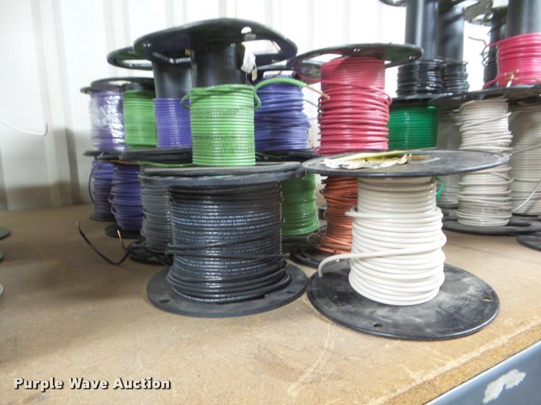image for item DB9759 (53) spools of wire