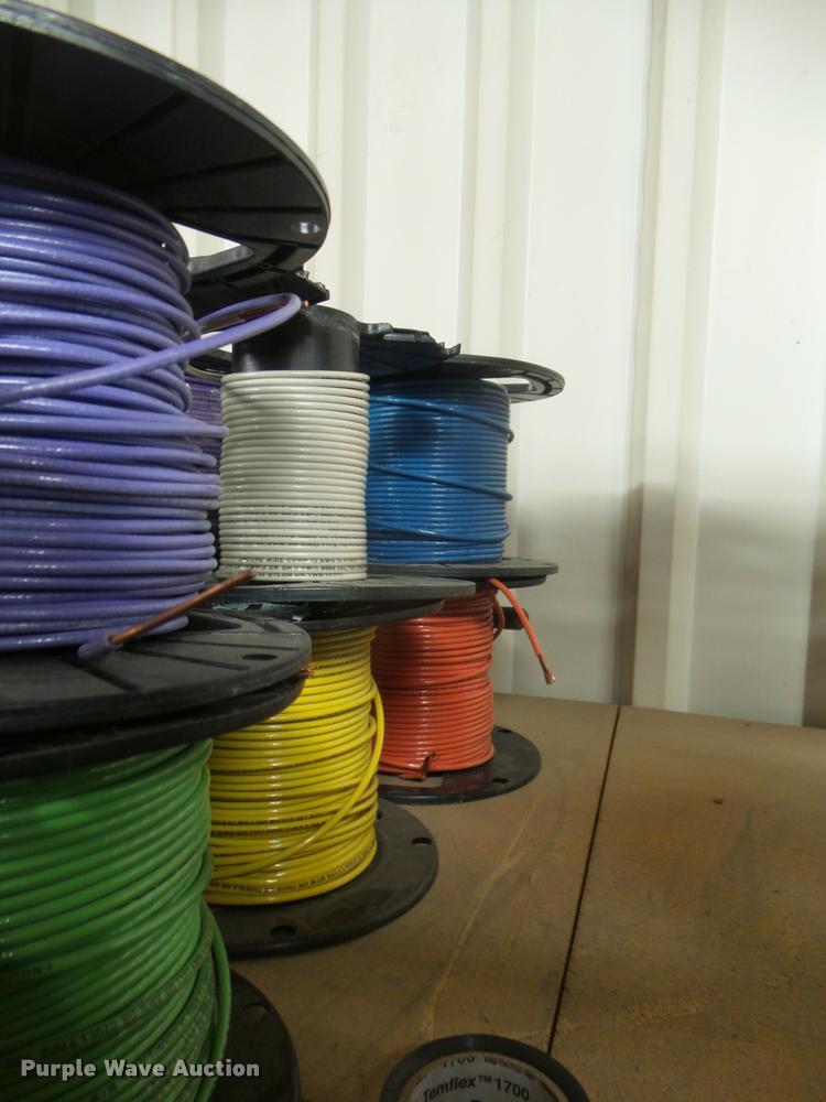 image for item DB9759 (53) spools of wire