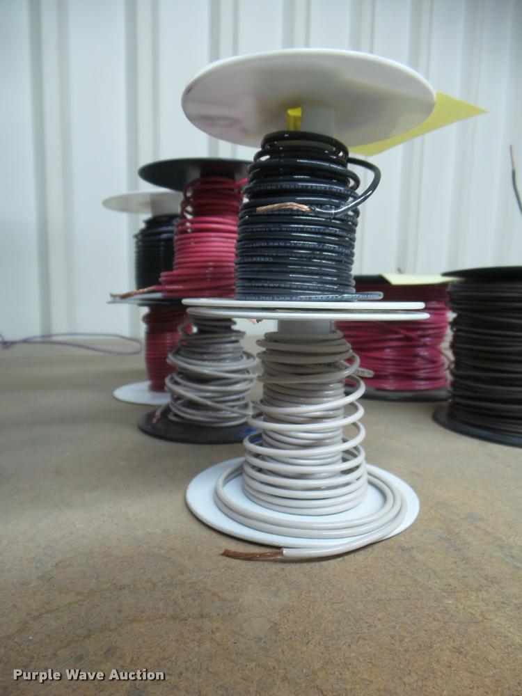 image for item DB9759 (53) spools of wire