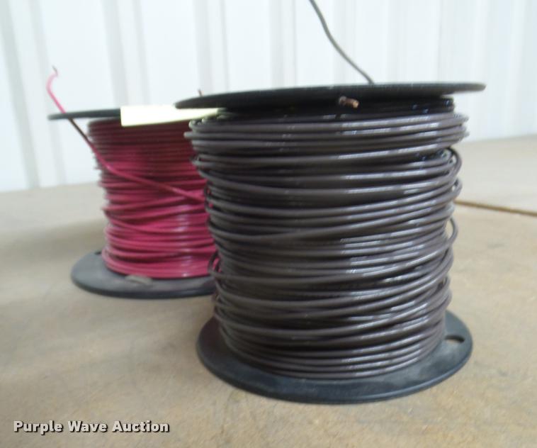 image for item DB9759 (53) spools of wire