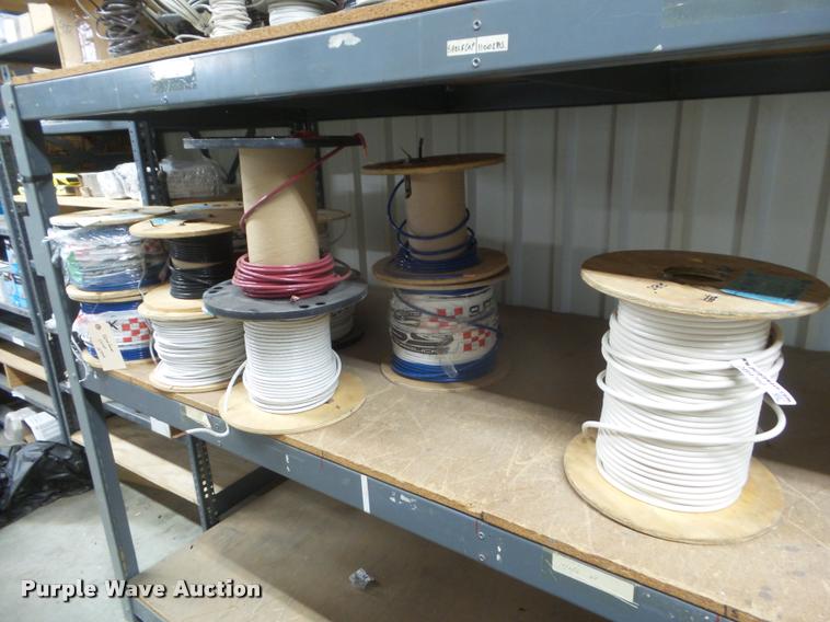 image for item DB9760 (17) spools of wire