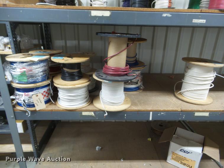 image for item DB9760 (17) spools of wire