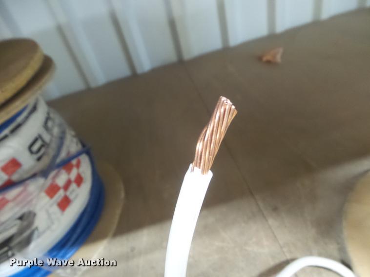 image for item DB9760 (17) spools of wire