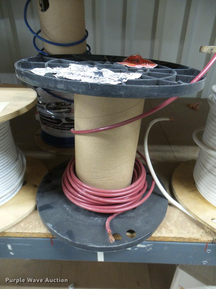 image for item DB9760 (17) spools of wire