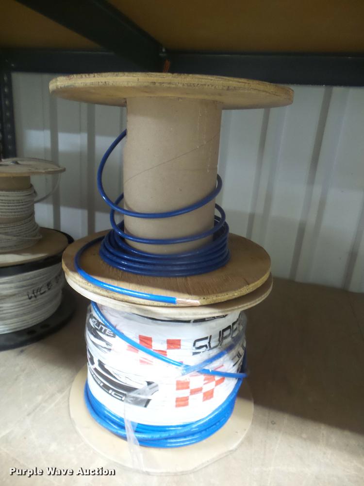 image for item DB9760 (17) spools of wire