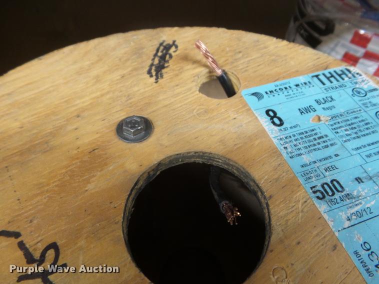 image for item DB9760 (17) spools of wire