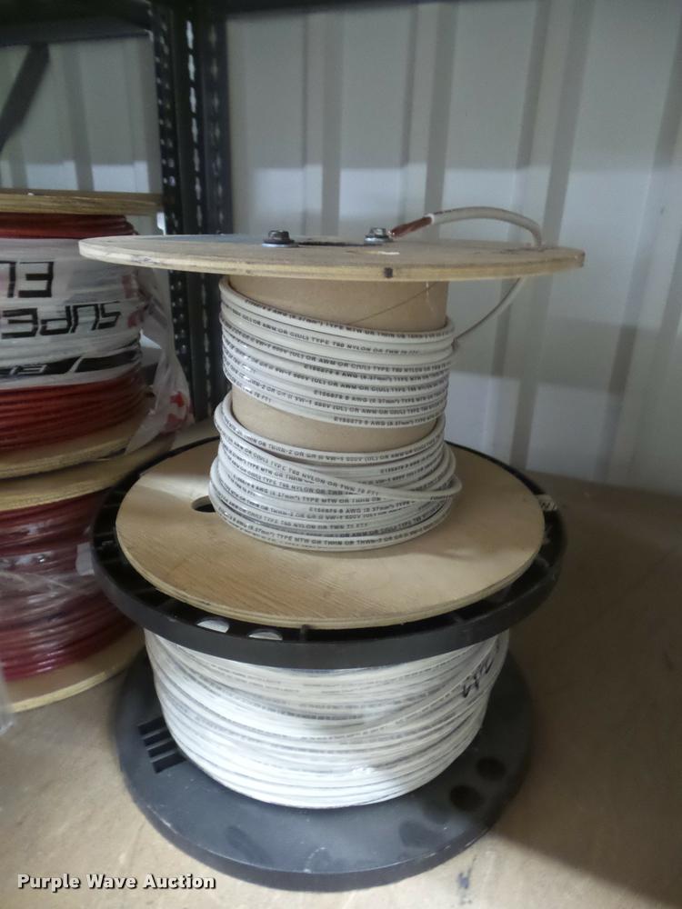 image for item DB9760 (17) spools of wire