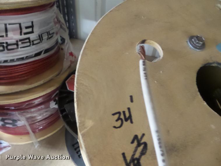 image for item DB9760 (17) spools of wire