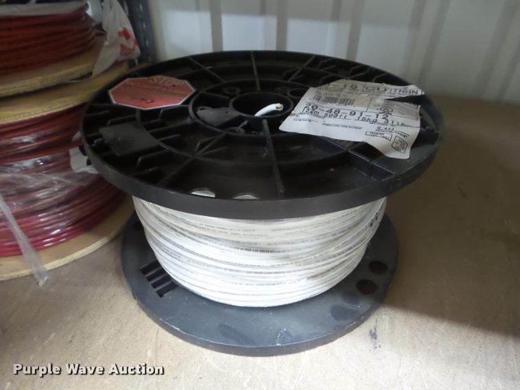 image for item DB9760 (17) spools of wire