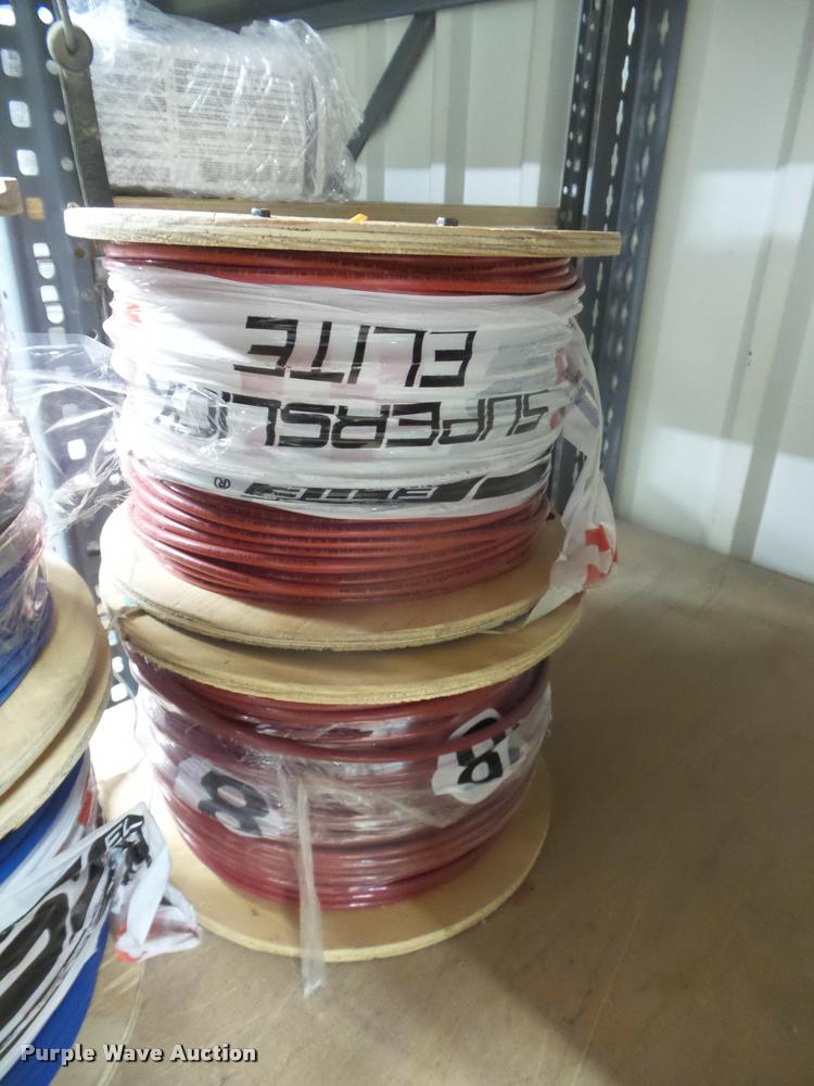 image for item DB9760 (17) spools of wire