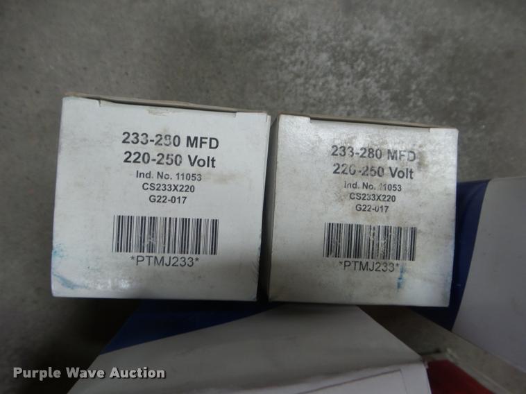 image for item DB9766 Capacitors and relays