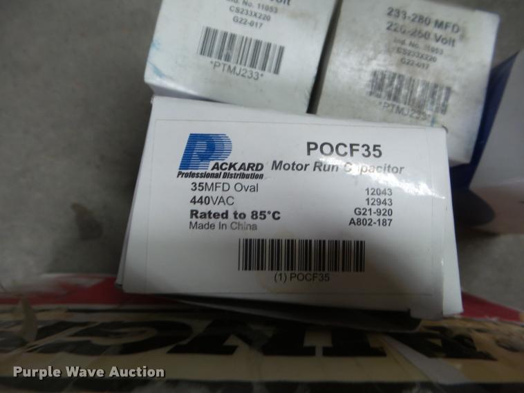 image for item DB9766 Capacitors and relays