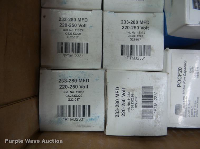 image for item DB9766 Capacitors and relays