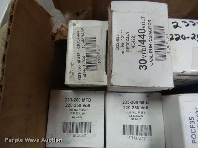 image for item DB9766 Capacitors and relays