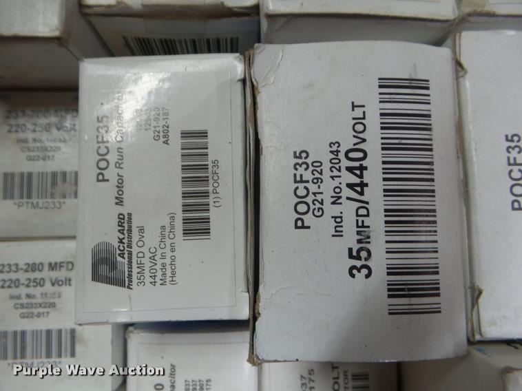 image for item DB9766 Capacitors and relays