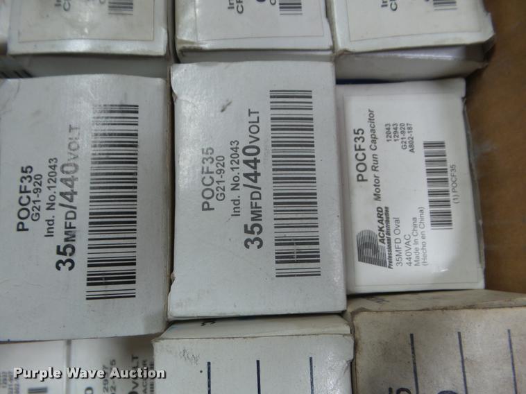 image for item DB9766 Capacitors and relays