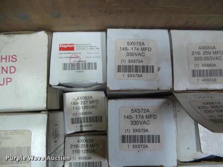 image for item DB9766 Capacitors and relays