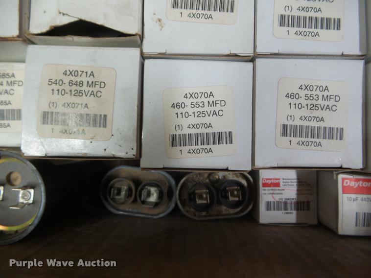 image for item DB9766 Capacitors and relays