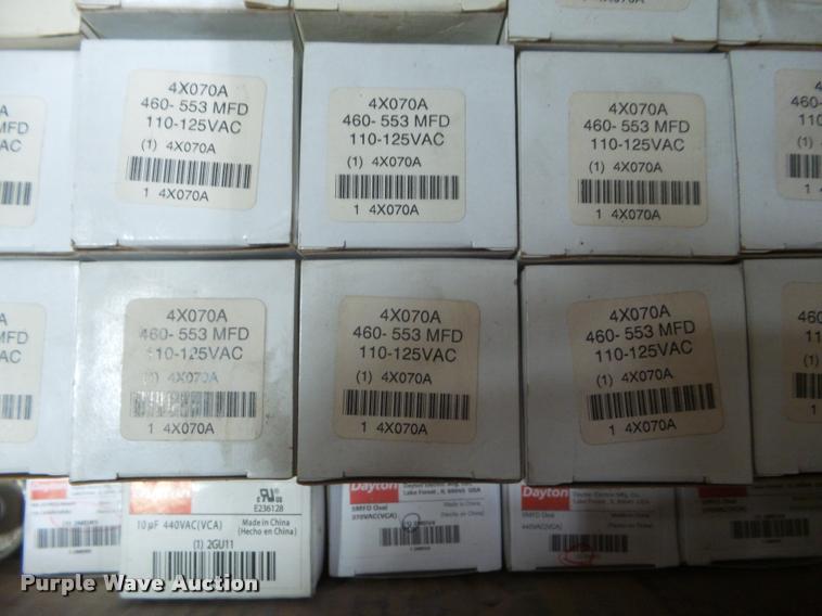 image for item DB9766 Capacitors and relays