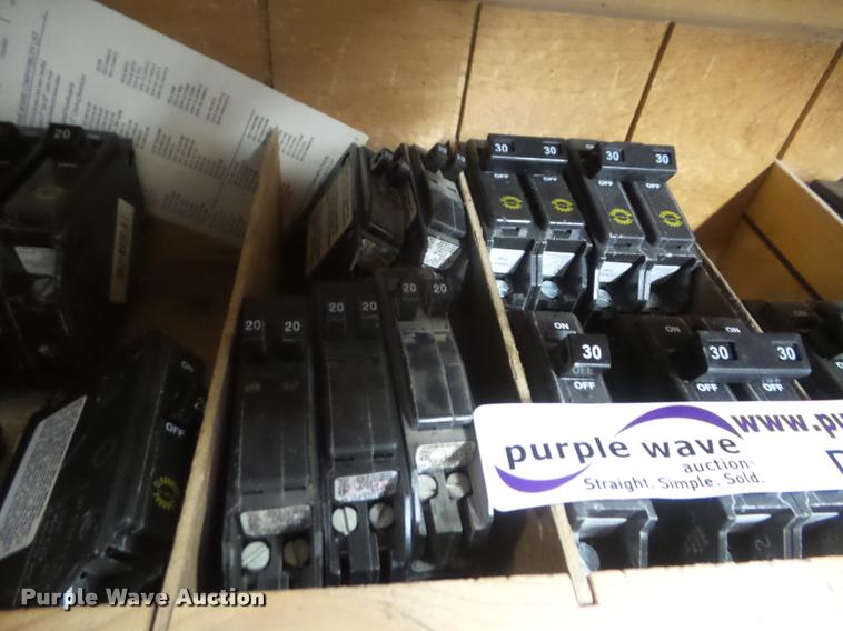 image for item DB9779 Square D breakers