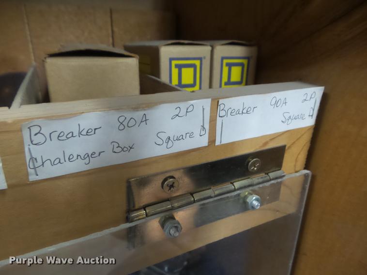 image for item DB9779 Square D breakers