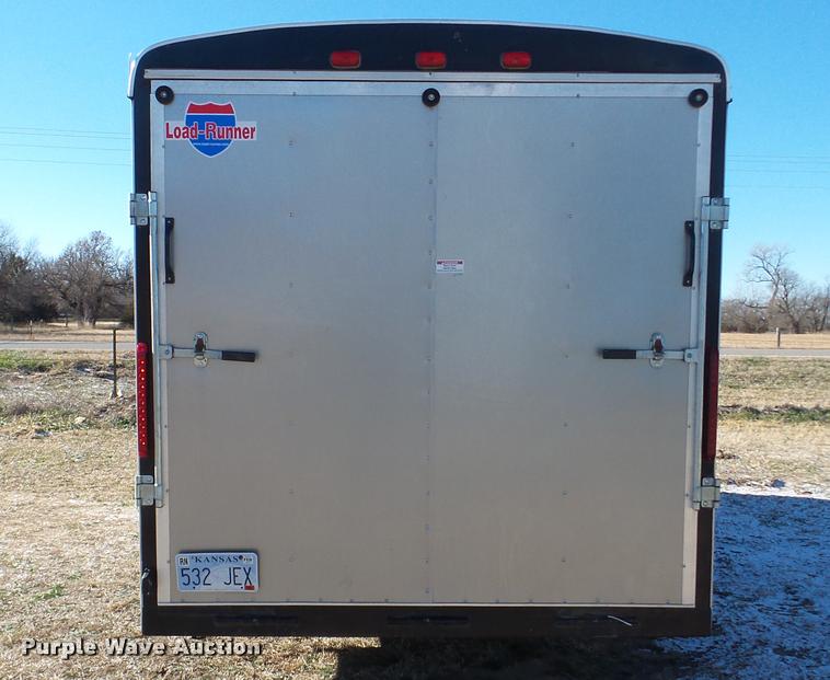 image for item DG9091 2012 Interstate Load Runner enclosed cargo trailer