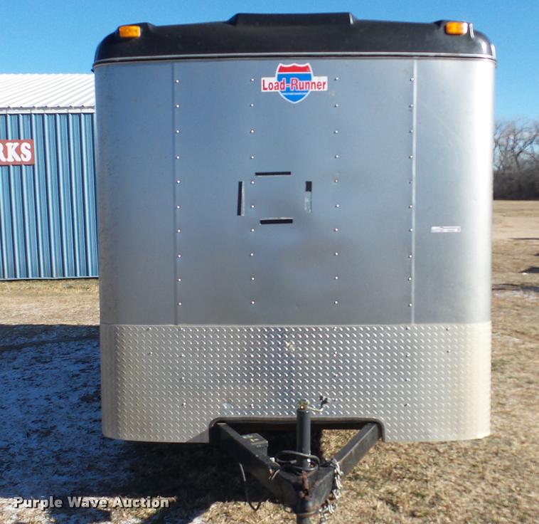 image for item DG9091 2012 Interstate Load Runner enclosed cargo trailer