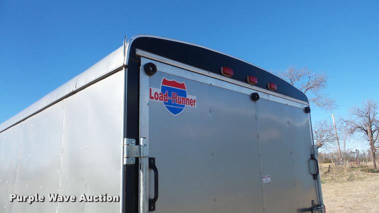 image for item DG9091 2012 Interstate Load Runner enclosed cargo trailer