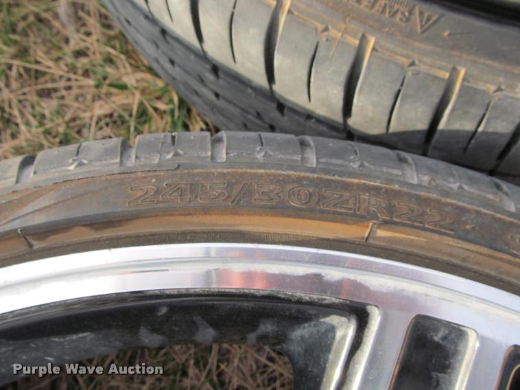 image for item DT9691 (2) tires and wheels