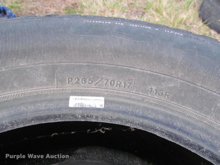image for item DT9696 (5) pickup tires