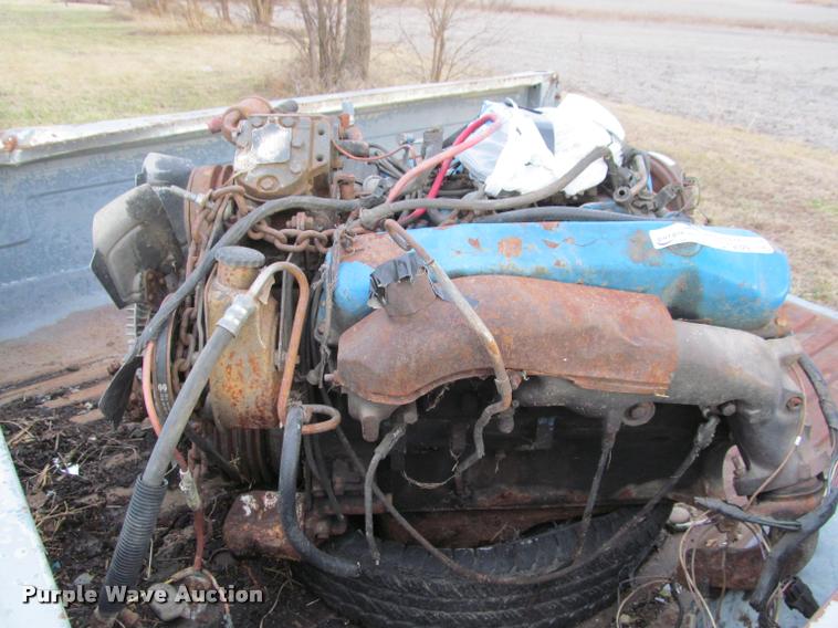 image for item DT9699 1991 Ford pickup truck bed trailer