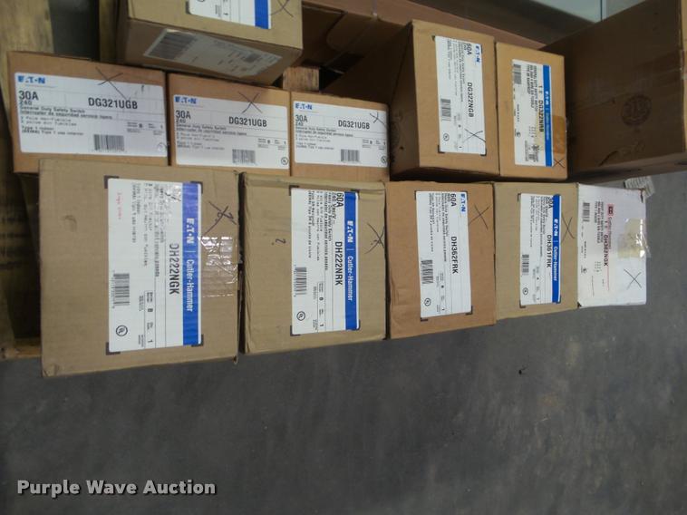 image for item J8765 (14) disconnect boxes