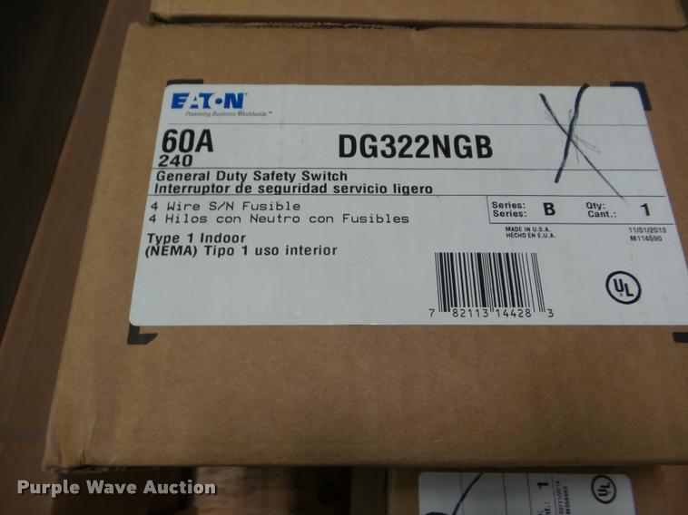 image for item J8765 (14) disconnect boxes