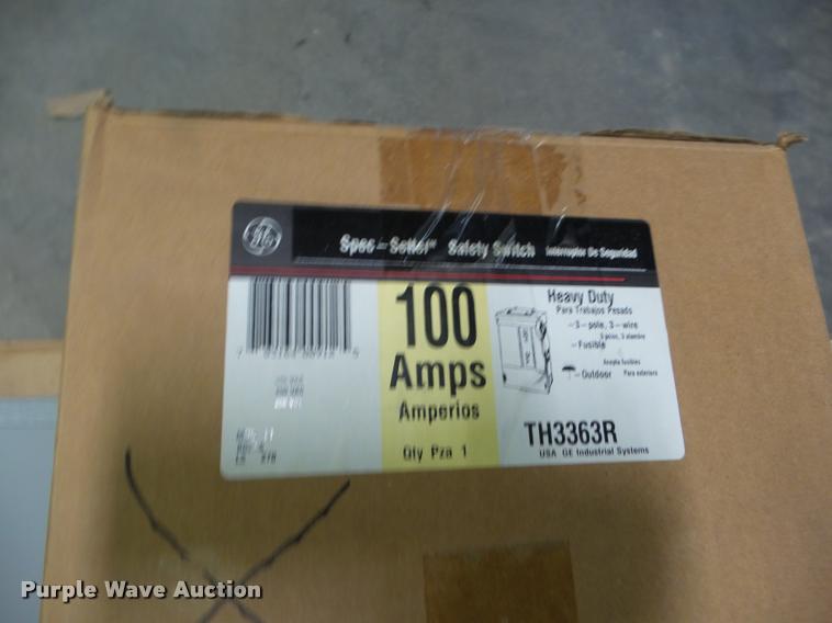 image for item J8765 (14) disconnect boxes