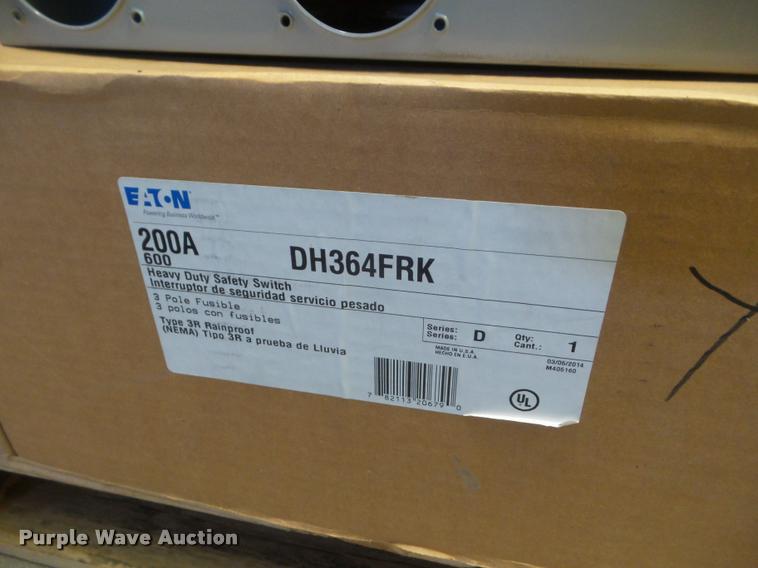 image for item J8765 (14) disconnect boxes