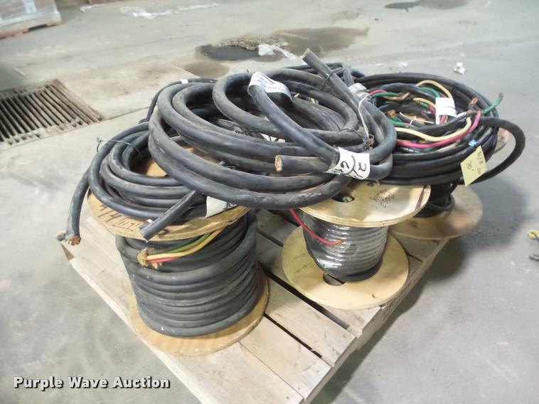 image for item J8766 (5) spools of wire