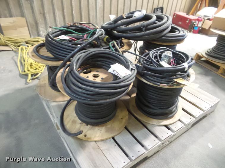 image for item J8766 (5) spools of wire