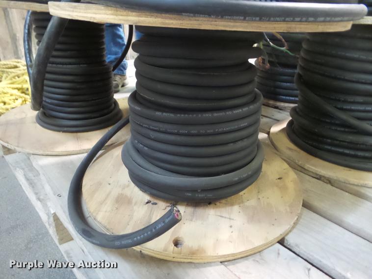 image for item J8766 (5) spools of wire