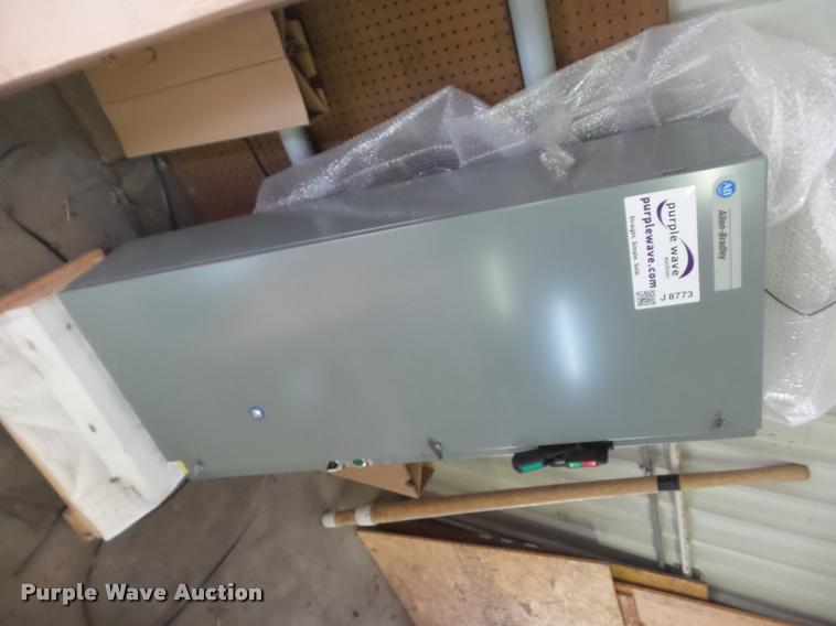 image for item J8773 Allen Bradley size 3 solid state pump control panel