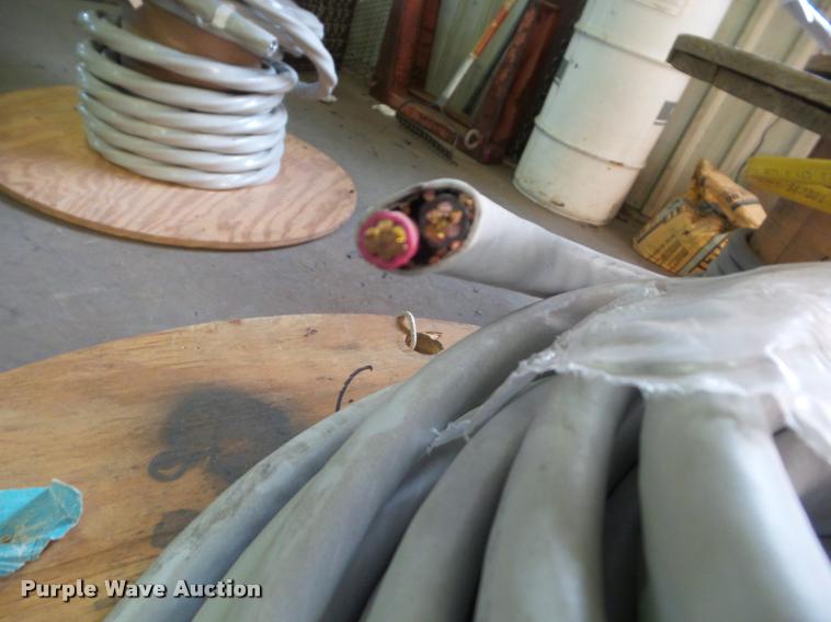 image for item J8777 (3) spools of wire