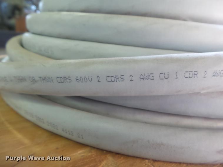 image for item J8777 (3) spools of wire