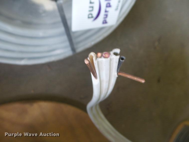 image for item J8777 (3) spools of wire