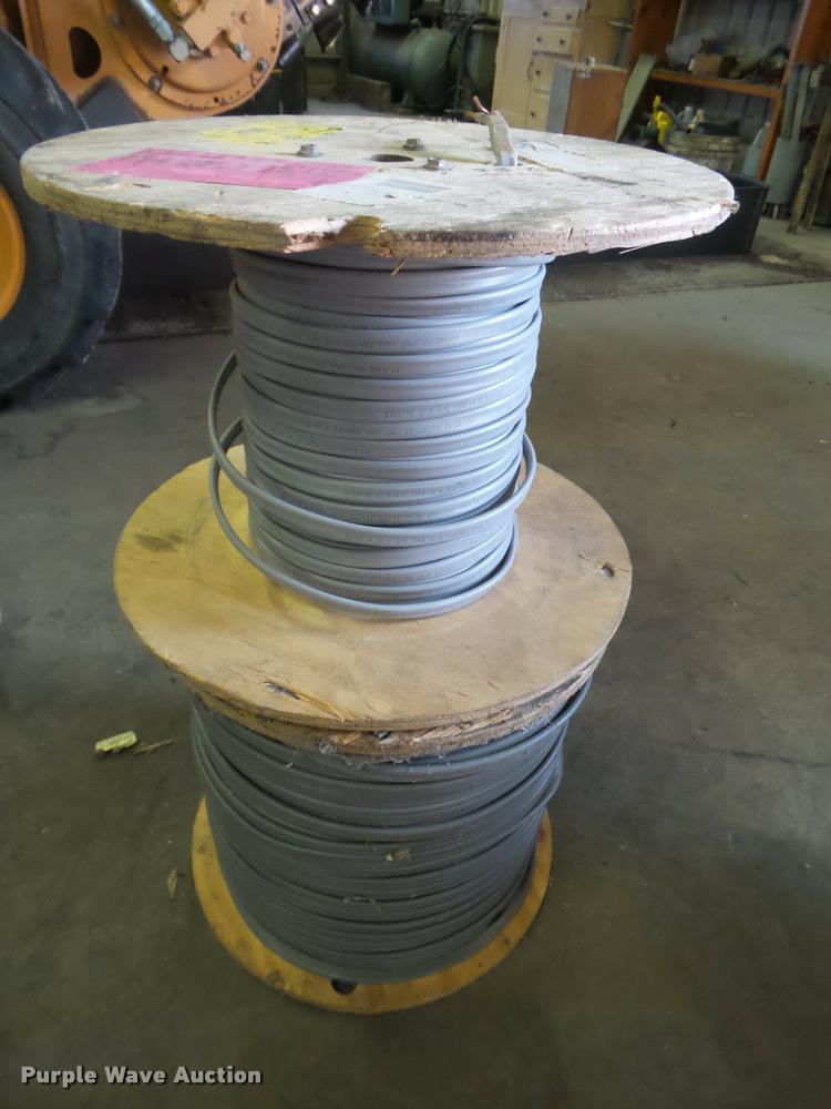 image for item J8781 (2) spools of 10/2 wire with ground