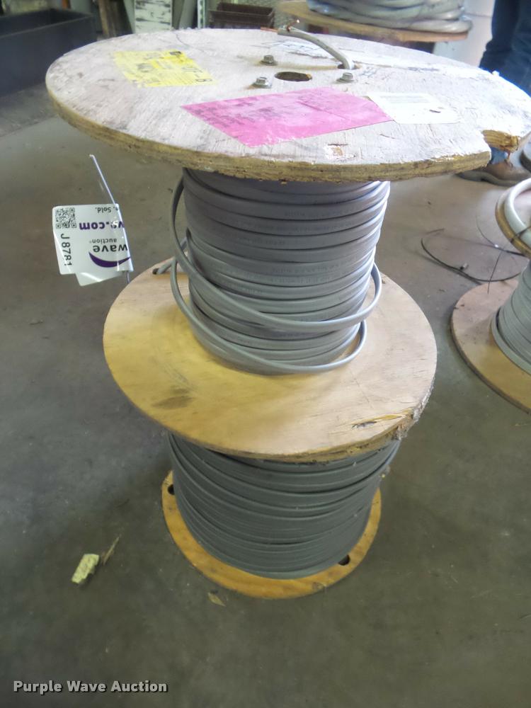 image for item J8781 (2) spools of 10/2 wire with ground