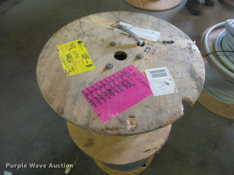image for item J8781 (2) spools of 10/2 wire with ground